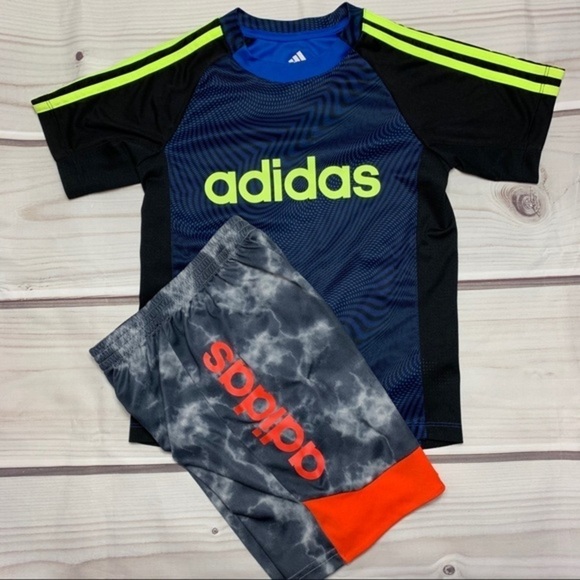 Adidas Tee & Shorts Set - Picture 1 of 5